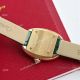 Swiss Quartz Cartier Montre Baignoire 1920 Cream Dial Green Leather Strap (5)_th.jpg